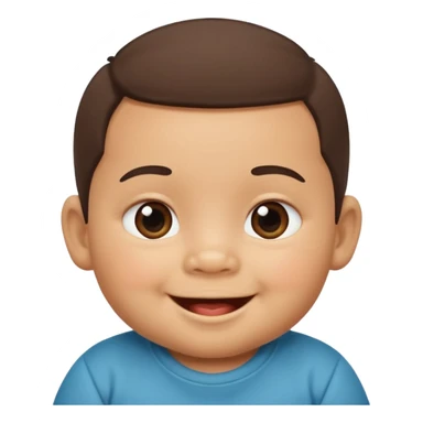 A 1 year old mexican baby boy sticker