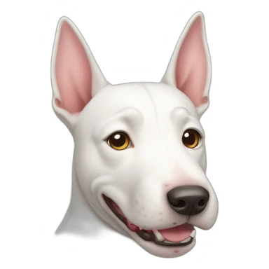 Cute little Bull Terrier sticker