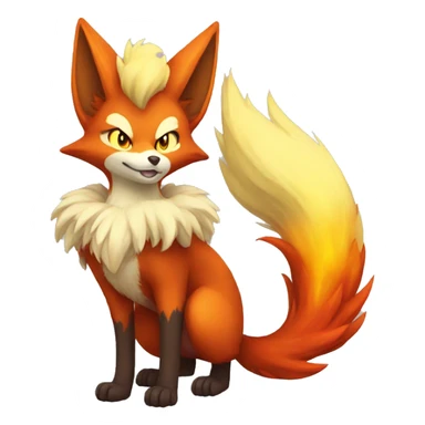  Delphox Full body sticker