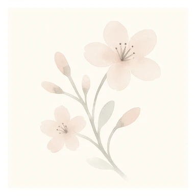 sakura cherry blossom sticker