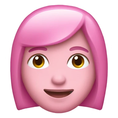 icono check rosa sticker