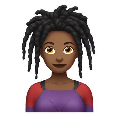 superhero mom  dreads sticker