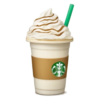 Starbucks frappe cup sticker