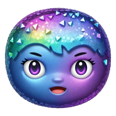 glitter nasty sticker