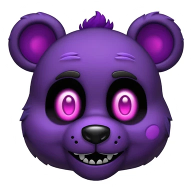 A Shadow Freddy Fazbear emoji sticker