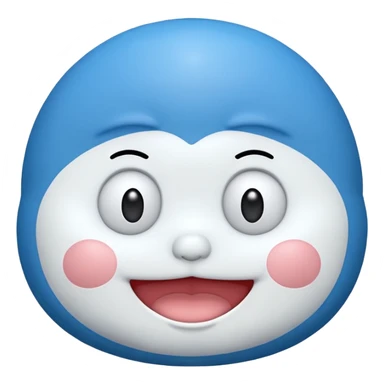 Make some emoji which looks like a pretty doraemon sticker