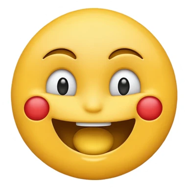 smiling emoji choking itself sticker