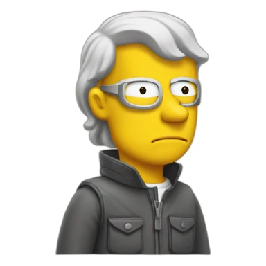 Omer simpson sticker