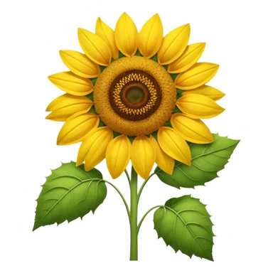 hoa hướng dương sticker