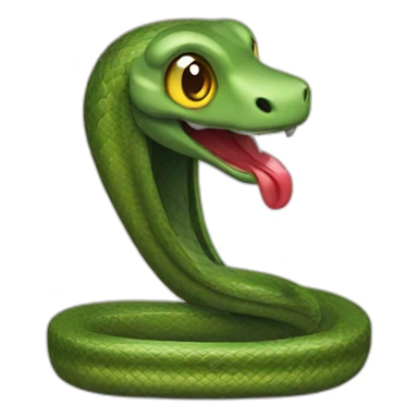 snake as a tailor sticker