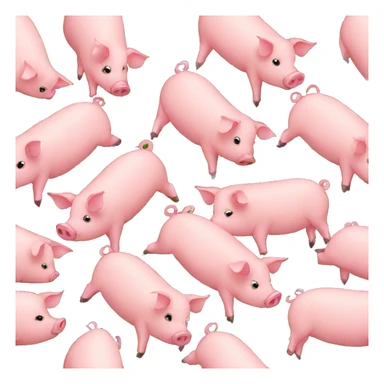 pigs in the grass sticker