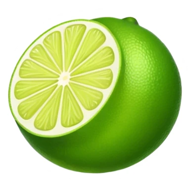 A lime sticker