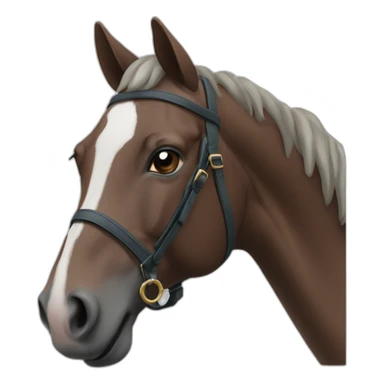 Filet d'équitation sticker