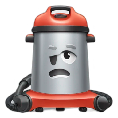 dustbag vacuum cleaner sticker