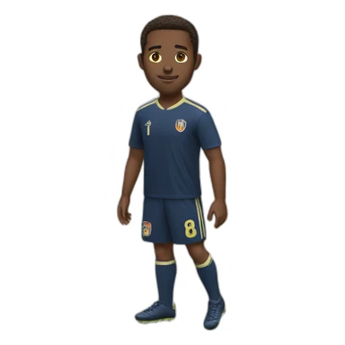 Jouer de foot sticker