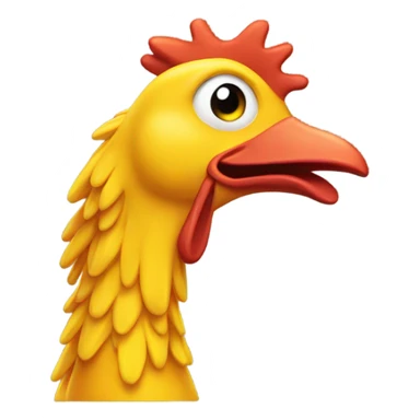 rubber chicken sticker