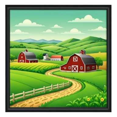 Farm sticker