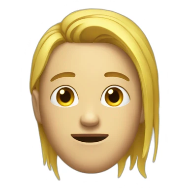 glitch person sticker