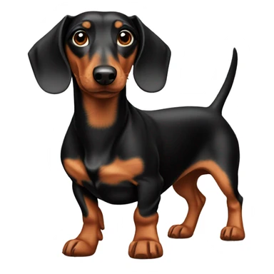 Dog dachshund sticker