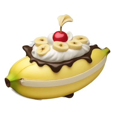 banana split sticker