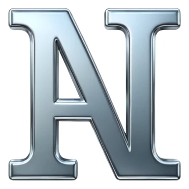 letters "A and I" sticker