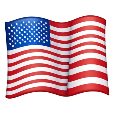 american flag  sticker
