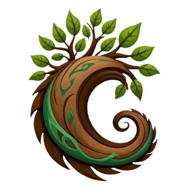 earthelemental tattoo motif sticker