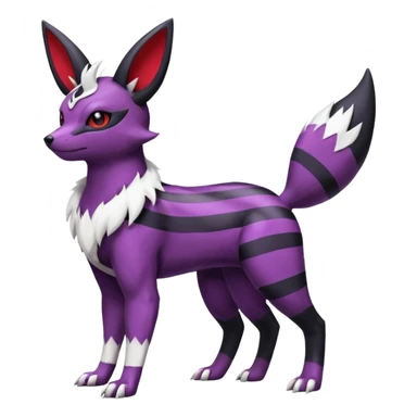 Umbreon-Vernid-Zangoose-fusion (full body) sticker