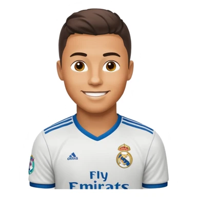 Ronaldo real madrid sticker