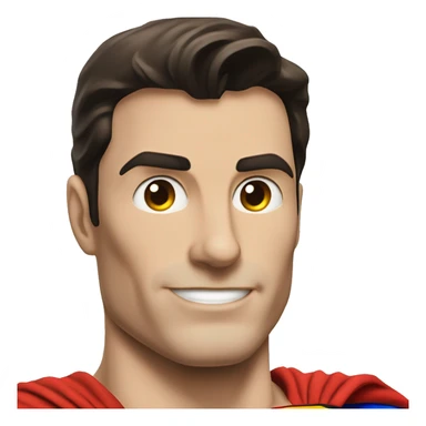 superman lance des lasers avec ses yeux sticker