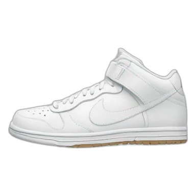 white nike shoes sticker