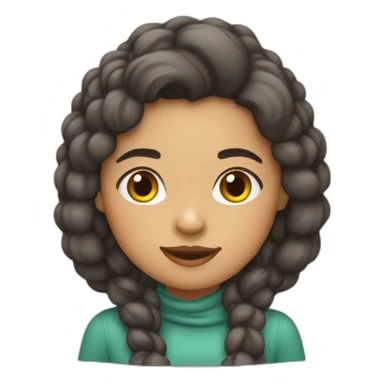 muchacha bonita sticker