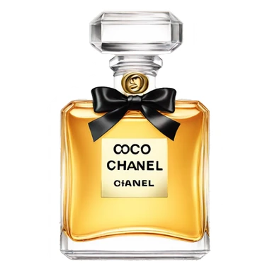 Coco chanel perfume sticker