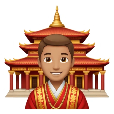 Temple visit sticker