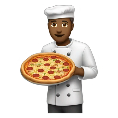 Elon musc qui mange une pizza sticker