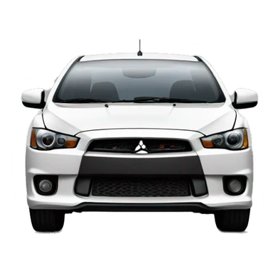 Mitsubishi lancer sticker