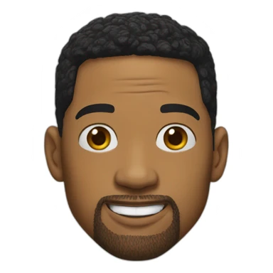 will smith realistic sticker