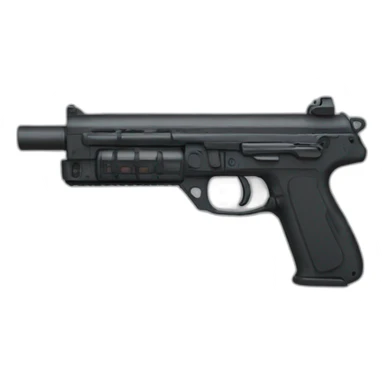 Airsoft gun sticker
