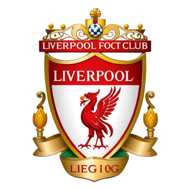 Generate a emoji like liverpool football club logo sticker