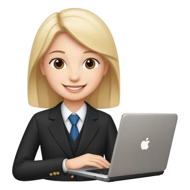 Por favor hace un emoji para una empresa de community manager, tiene que ser profesional, atractivo, elegante y empresarial sticker