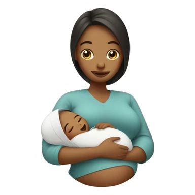 pregnant in labor sticker