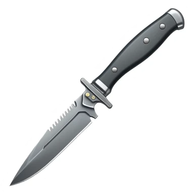 military knife  sticker