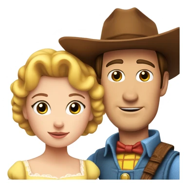 Little Bo peep and woody  sticker