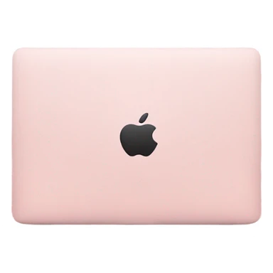 Light Pink MacBook  sticker