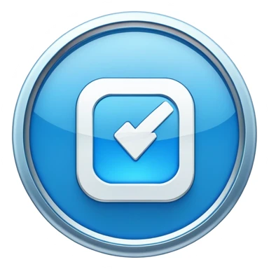 instagram blue verification badge with white checkmark sticker