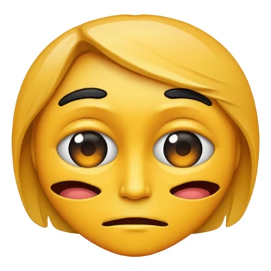 Make a distorted face sticker