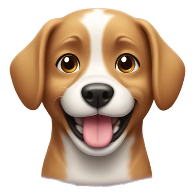 Cute doggy smiles  sticker