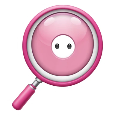 mix light pink dark pink and white girly internet wifi with a magnifying glass\ sticker