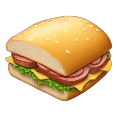  rib sandwich  sticker