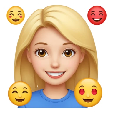 Cool girl emojies sticker